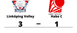 Linköping Volley segrare hemma mot Habo C