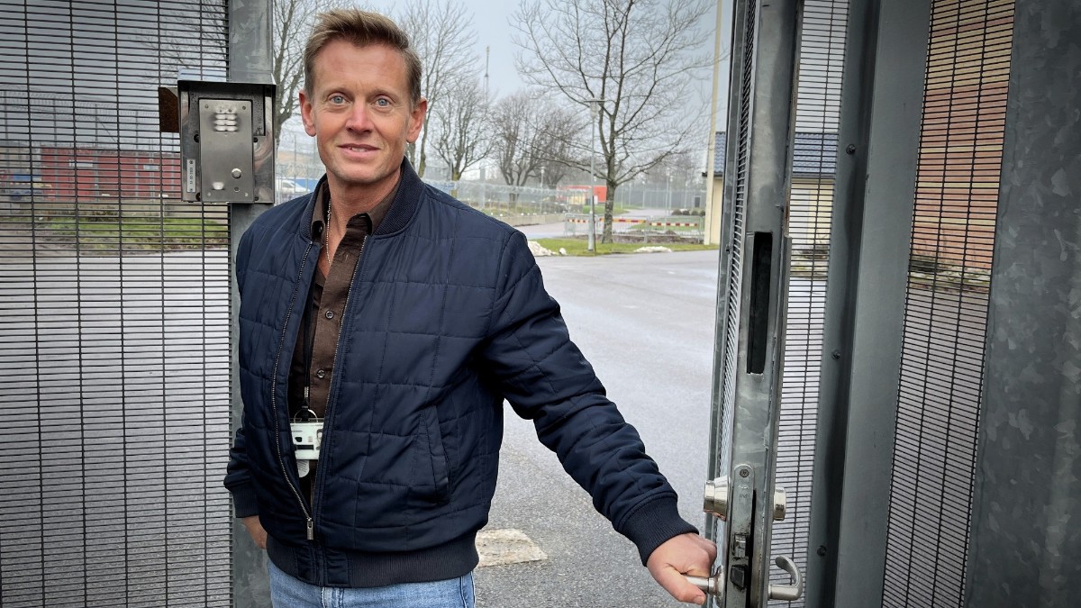 Emil, 49, ny chef på fängelset i Skänninge • Snart blir anstalten näst