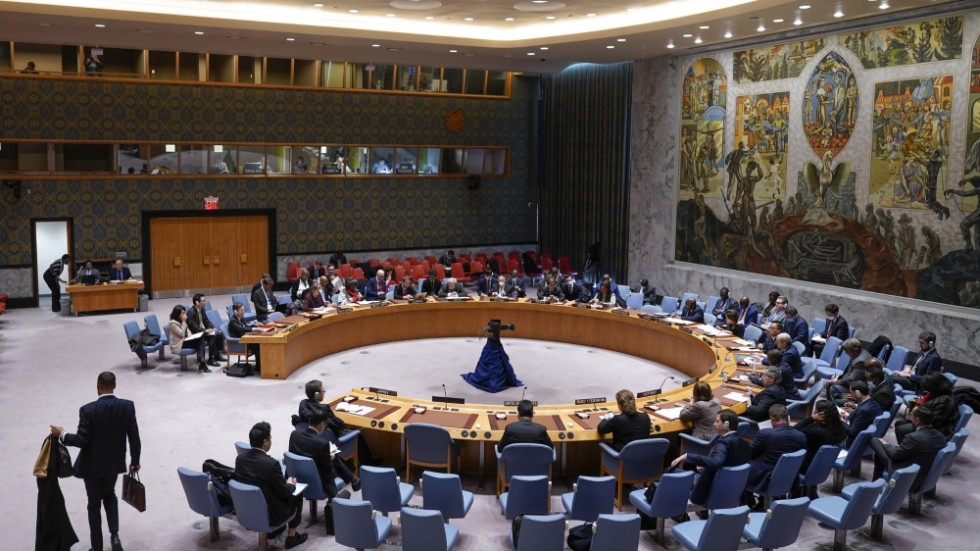 FN:s säkerhetsråd är överens. Arkivbild.