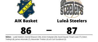 Daniel Eliasson fixade segern för Luleå Steelers
