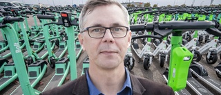 Elsparkcyklar kan bli vanligare i stan – Johan Söderberg (S) om etablering av uthyrning: "Ska ske under ordnade former"