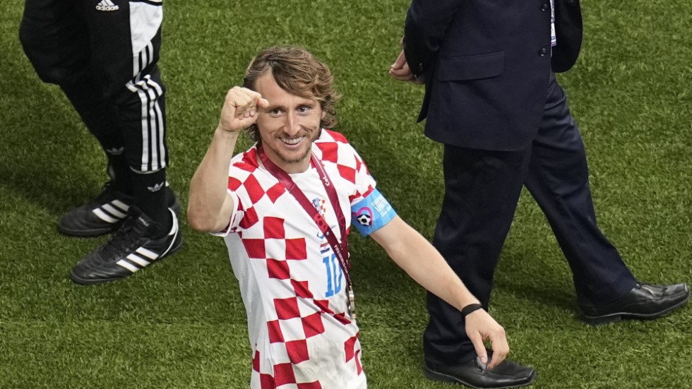 Luka Modric spelar vidare i landslaget.