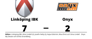 Linköping IBK utklassade Onyx på hemmaplan