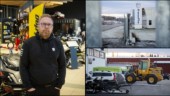 Snöskotrar för miljoner stals med tjuvkopplad traktor: "Använt en pulversläckare i hytten" • Ägaren ger besked till kunderna