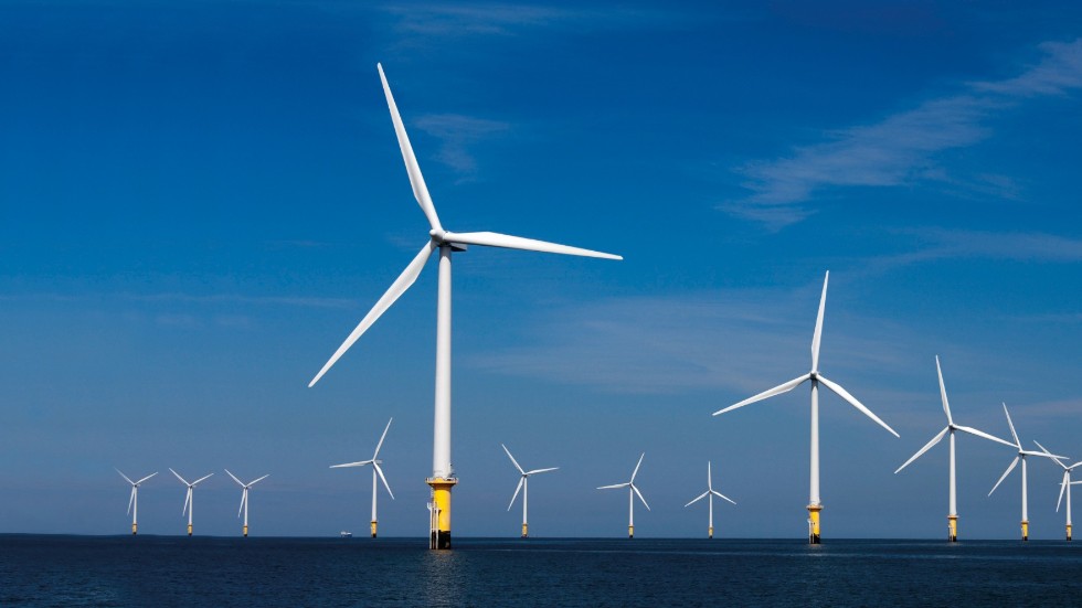 Havsbaserad vindkraft kan tillföra Sörmland och Östergötland 13 TWh förnybar el 2028. 