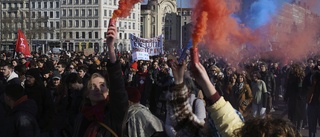 Hundratusentals protesterade mot pensionsreform
