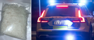 Spåret ledde polisen till stor knarkgömma i Uppsala