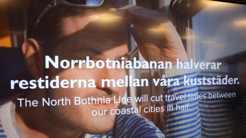 Norrbotniabanan minskar restiderna mellan städerna. Men Miljöpartiet i Robertsfors tycker att det även borde satsas på tågperronger i Ånäset och Bygdeå.