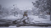 Många elavbrott efter snöovädret – skola hölls stängd