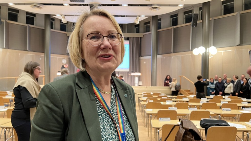 Kerstin Sjöberg (C) skriver tillsammans med partivänner om Hallegården i Skärblacka.