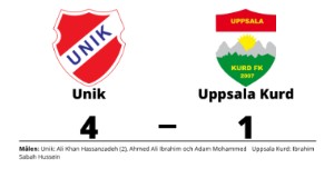 Unik segrare hemma mot Uppsala Kurd