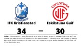 Eskilstuna Guif föll mot IFK Kristianstad på bortaplan