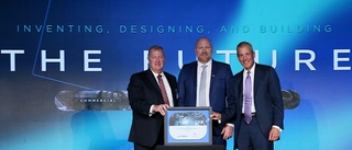 Företaget tog emot utmärkelse i USA • David Modig: "Ett enormt erkännande" • Prisades av världens största underleverantör till flygindustrin