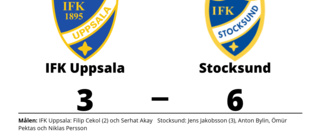 Förlust för IFK Uppsala hemma mot Stocksund