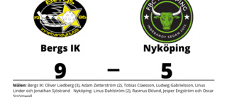 Bergs IK vann mot Nyköping - trots underläge