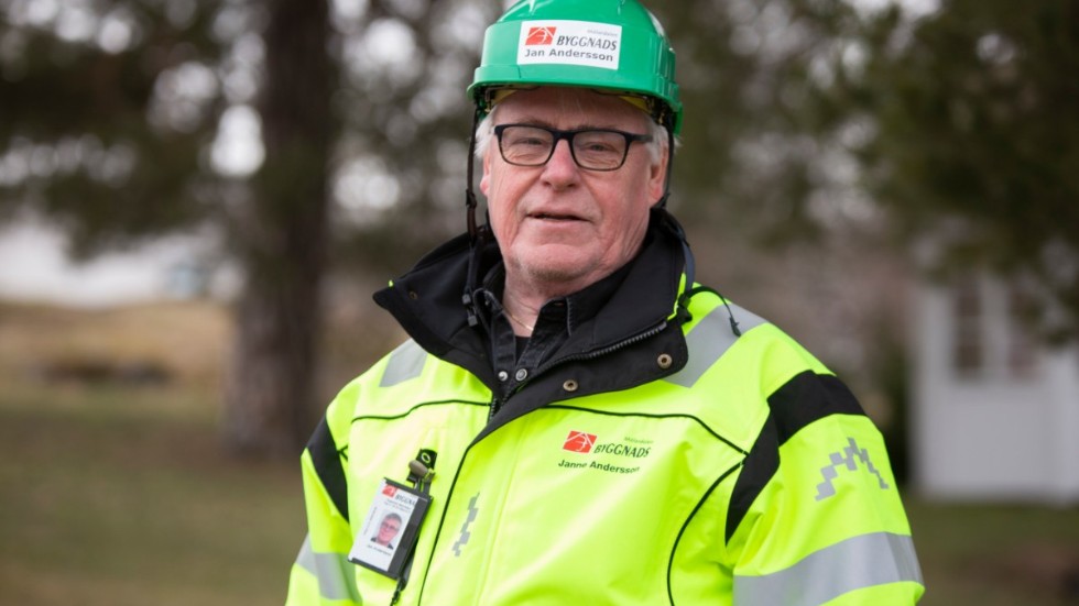 Jan Andersson är ordförande för Byggnads i Mälardalen.