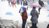 Blöt snö dubbel utmaning i VM: "Går allt tyngre"