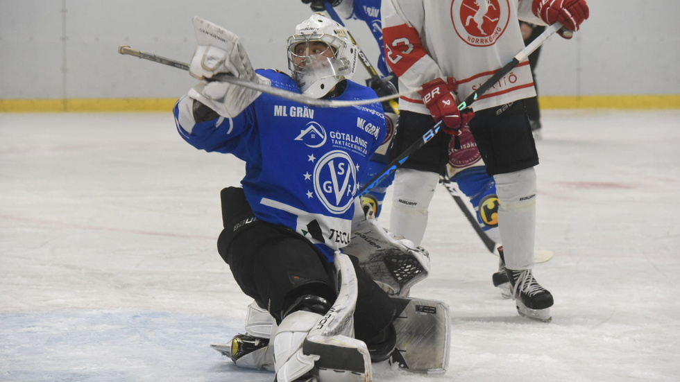 Jacob Axelsson och hans VSGF föll med 8–2 mot Göteborgs IK.