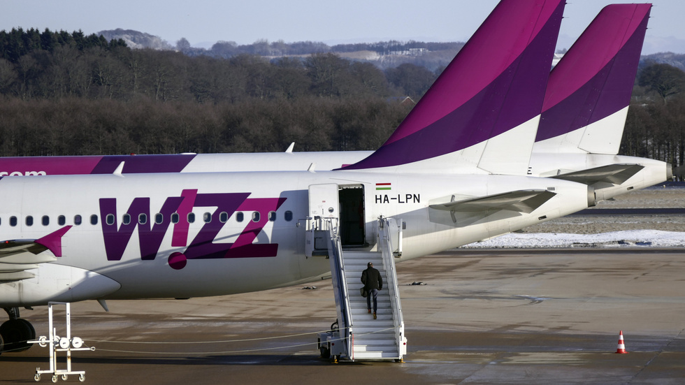 Wizz Air lanserar ett årskort för flygresor. Arkivbild.