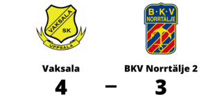 Seger för Vaksala mot BKV Norrtälje 2 i spännande match
