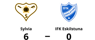 IFK Eskilstuna utklassat av Sylvia borta - med 0-6