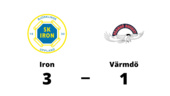 Iron besegrade Värmdö med 3-1