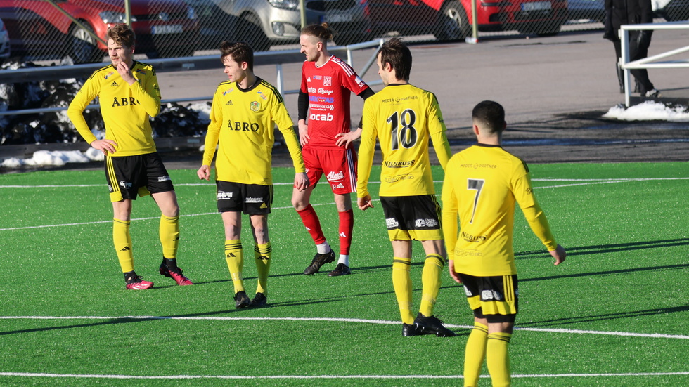 Vimmerbys herrlag föll hemma mot Nässjö i träningsmatchen.