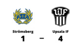 Strömsberg föll mot Upsala IF trots ledning
