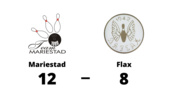 Flax föll mot Mariestad med 8-12