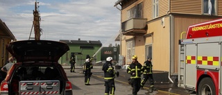Brand i Älvsbyns resecentrum – startade på balkong