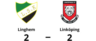 Linghem tog en poäng mot Linköping