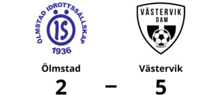 5-2-seger för Västervik - besegrade Ölmstad