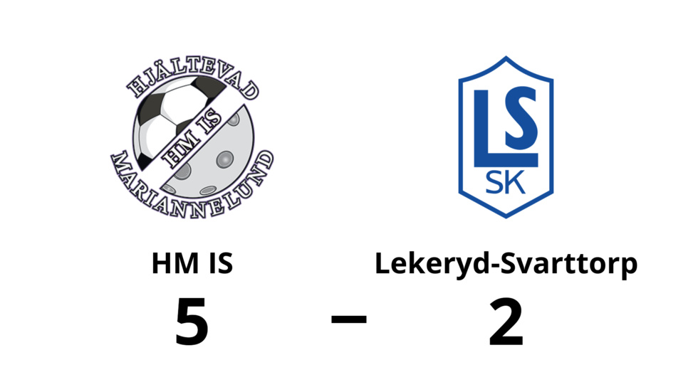 HM IS vann mot Lekeryd-Svarttorp