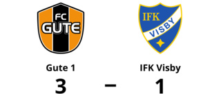 Gute 1 vände och vann mot IFK Visby - trots underläge med 1-3