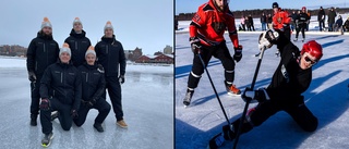Hemlig NHL-spelare finns på plats vid nedsläppet i Norra hamn 