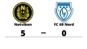 FC 69 Nord utklassat av Notviken borta
