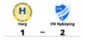 Seger för IFK Nyköping i toppmatchen mot Harg