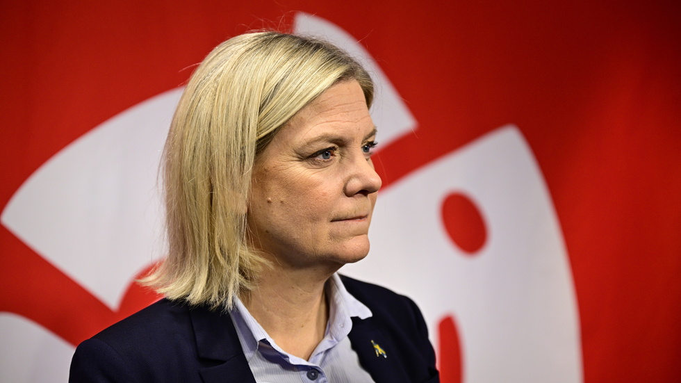 Socialdemokraternas partiordförande Magdalena Andersson (S). Arkivbild.