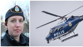 Polisen: Helikoptern har hjälpt oss att hitta vapen och knark