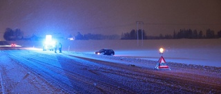 Halt på vägarna – flera mindre olyckor kring Uppsala