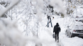 Snö och blåst väntar Sveriges kusttrakter