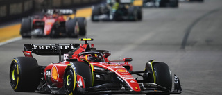 Verstappens svit bruten – Ferrariseger i Singapore