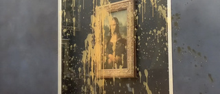 Sopp-attack på "Mona Lisa" i Paris