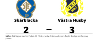 Efterlängtad seger för Västra Husby - bröt förlustsviten mot Skärblacka