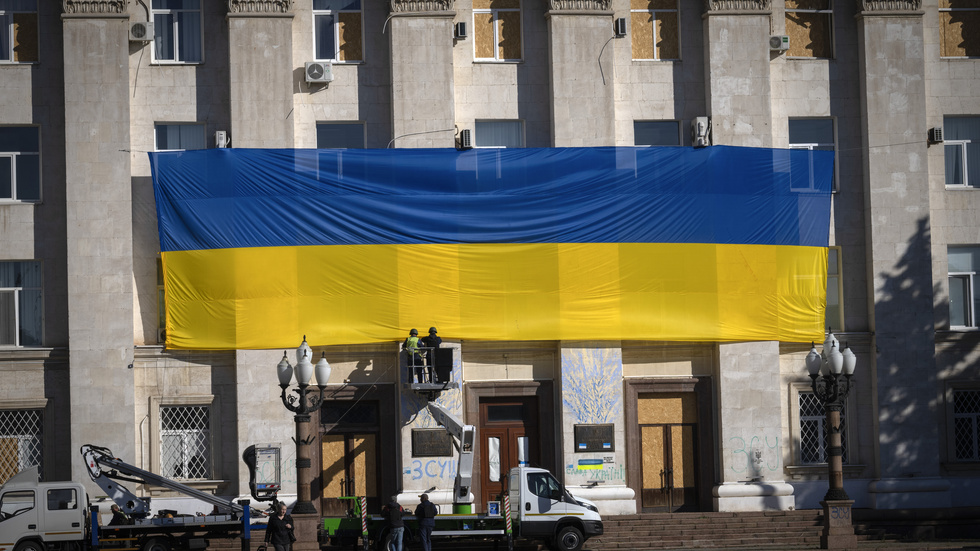 Pengarna från IMF ska vara ett stöd i Ukrainas "pågående ekonomiska återuppbyggnad". Arkivbild.