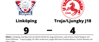 Tre klara poäng för Linköping mot Troja/Ljungby J18