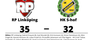 RP Linköping vann mot HK S-hof - trots underläge i halvtid
