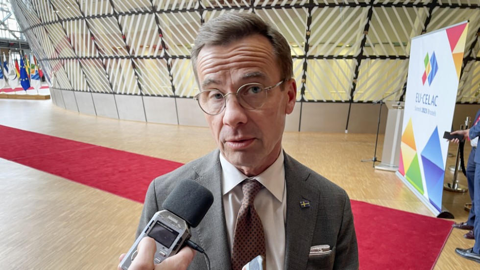 Statsminister Ulf Kristersson. Arkivbild.