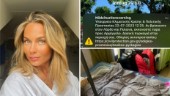 Johanna evakuerades från hotellet på Rhodos – sover på stengolv