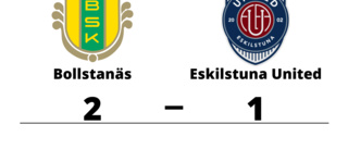Eskilstuna United föll mot Bollstanäs